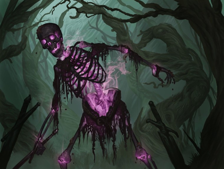 Амарант мифический скелет