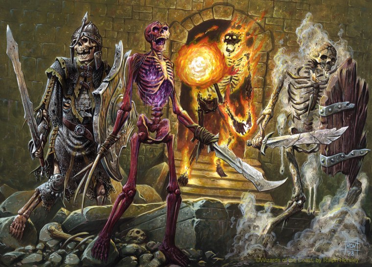 Скелет ДНД 5