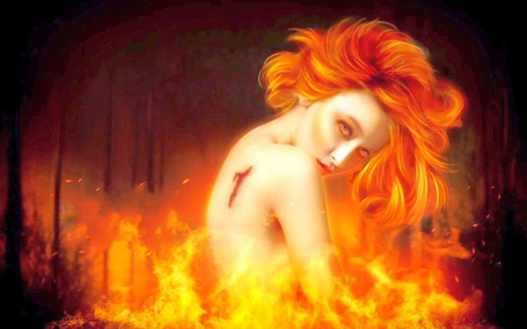 Огненные волосы