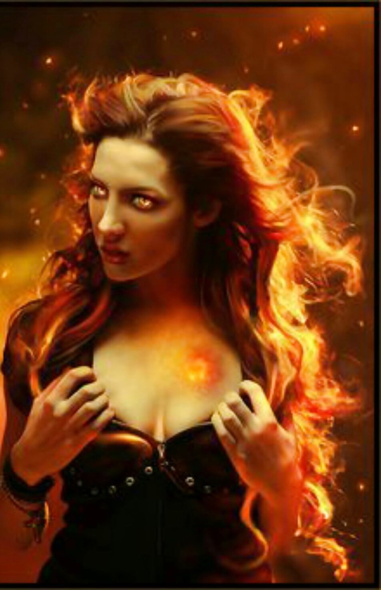 Девушка и огонь