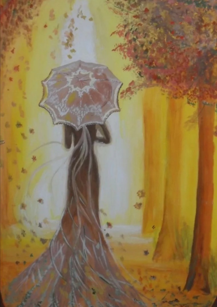 Ольга Дарчук осенний пейзаж