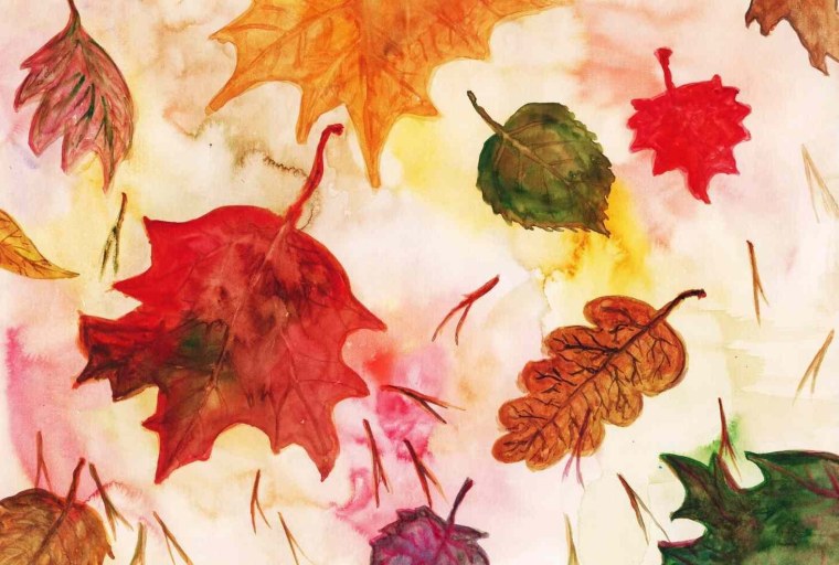 Стилизованное осеннее дерево