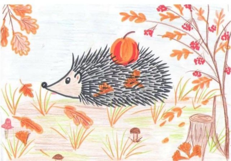 Кульчицкая парк осенью картина