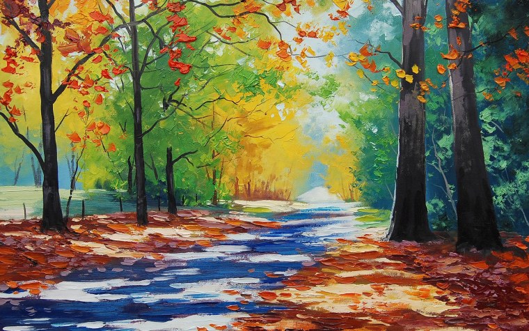 Осенняя природа для детей