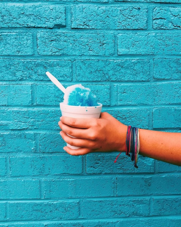 Эстетика голубого цвета