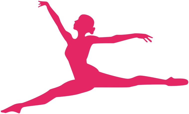 Силуэт гимнастки