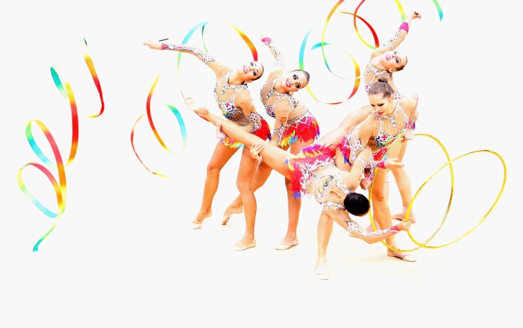 Художественная гимнастика рисунки