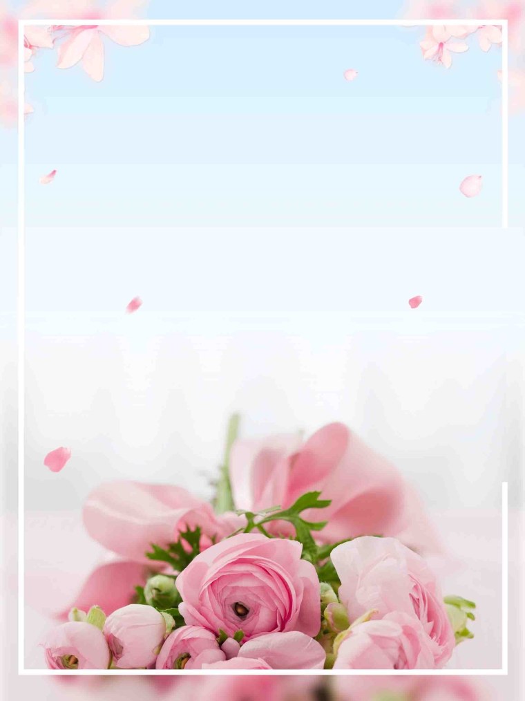 Рамка цветы