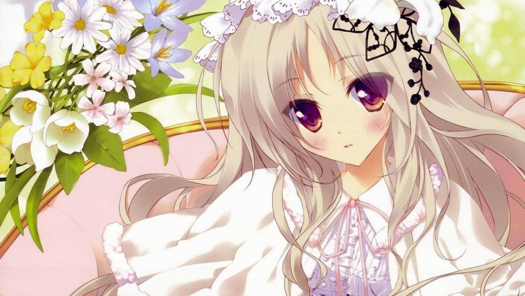 Аниме девушки милые