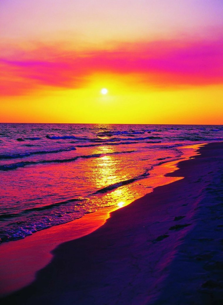 Рассвет на море