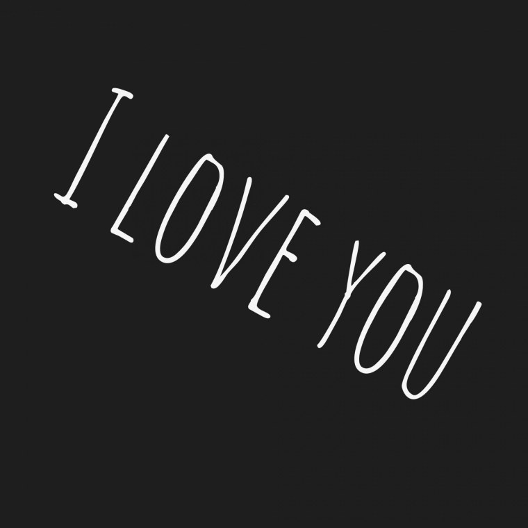 Чёрные надписи на белом