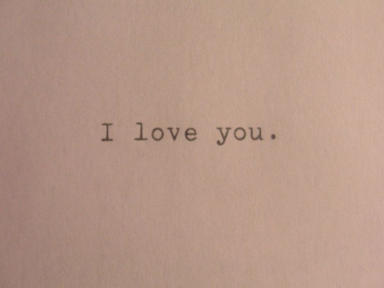 Любовь надпись Эстетика