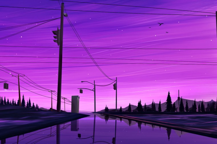 Аниме пейзажи на рабочий стол