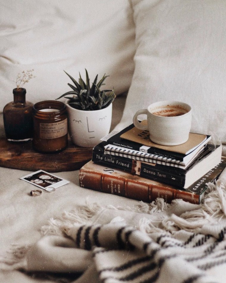 Эстетика книг и кофе