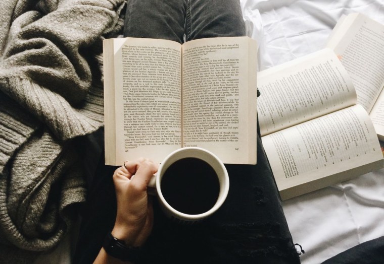 Эстетика книг и кофе