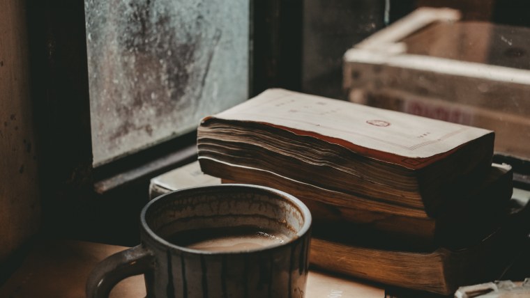 Книга кофе море