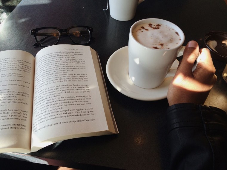 Кофейня с книгами Эстетика