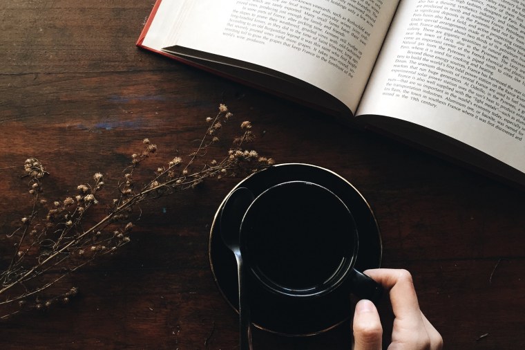 Эстетика книг и кофе