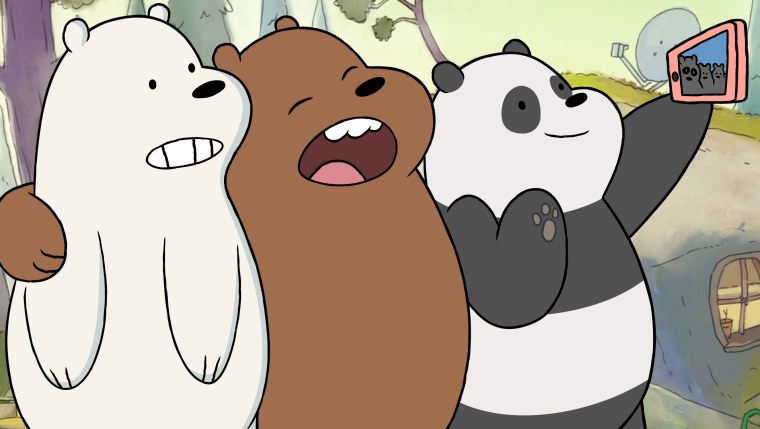 3 Медведя Панда белый бурый