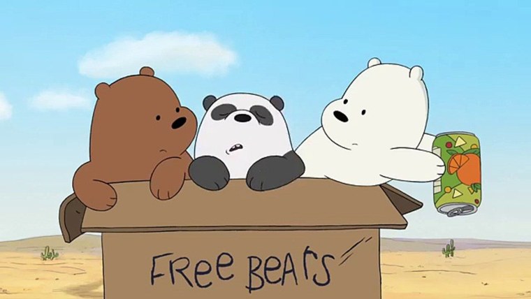 We bare Bears в коробке