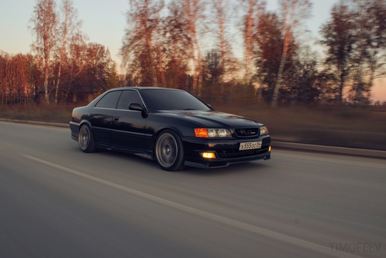 Toyota Chaser 100 закат