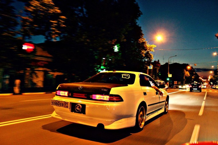 Toyota Mark 2 закат