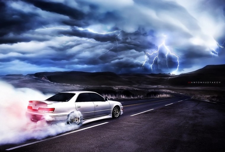 Марк 2 на закате