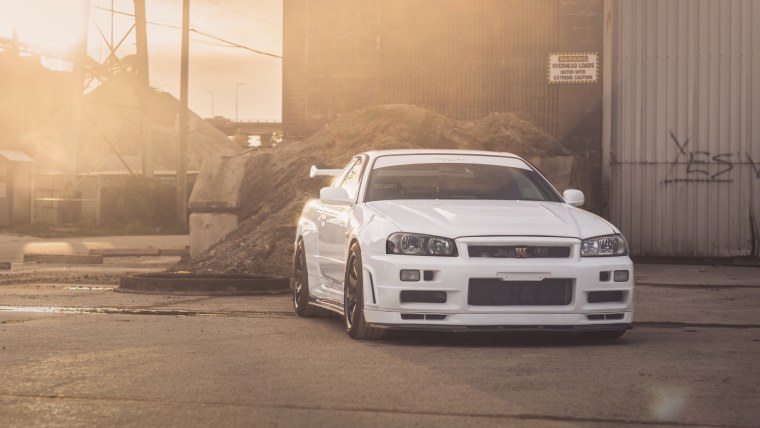 Nissan Skyline GTR 34 4к
