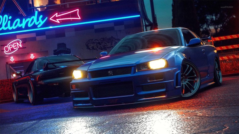 Nissan GTR r34 Supra