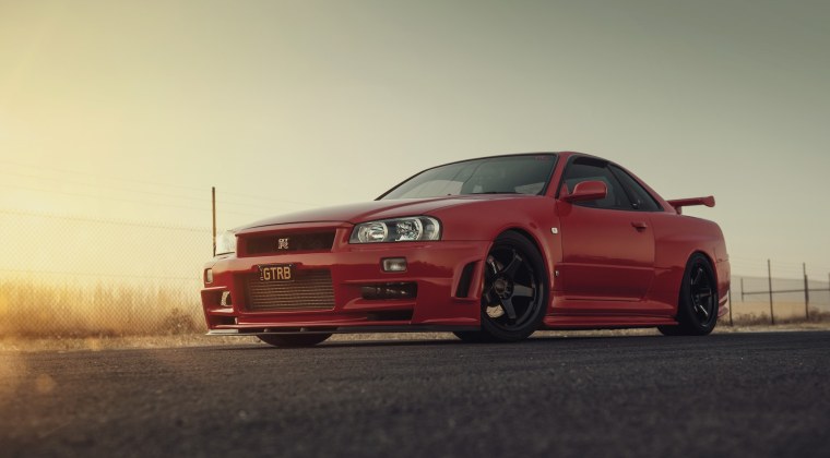Nissan Skyline GTR r34 4k
