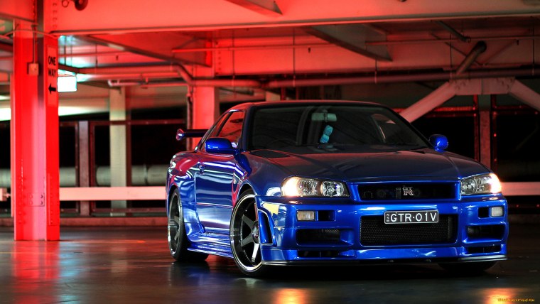 Nissan Skyline r34 4к