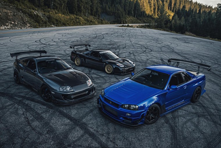 Nissan Skyline r32 черный
