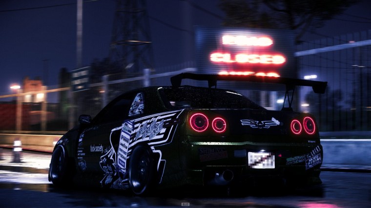 Nissan Skyline r34 4к