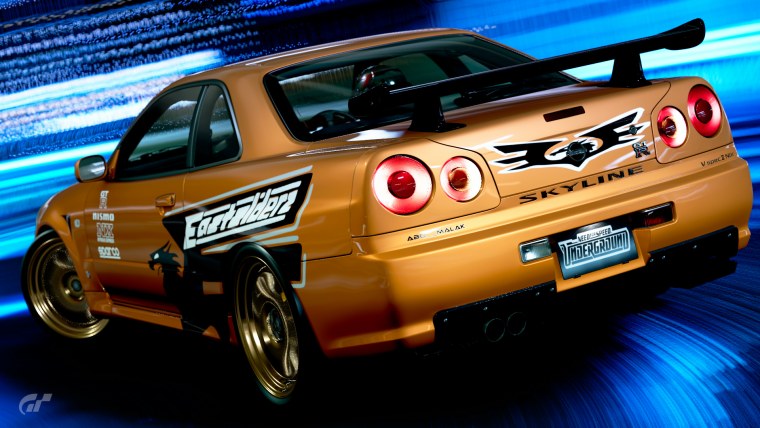 Nissan Skyline GTR r34 NFS 2015