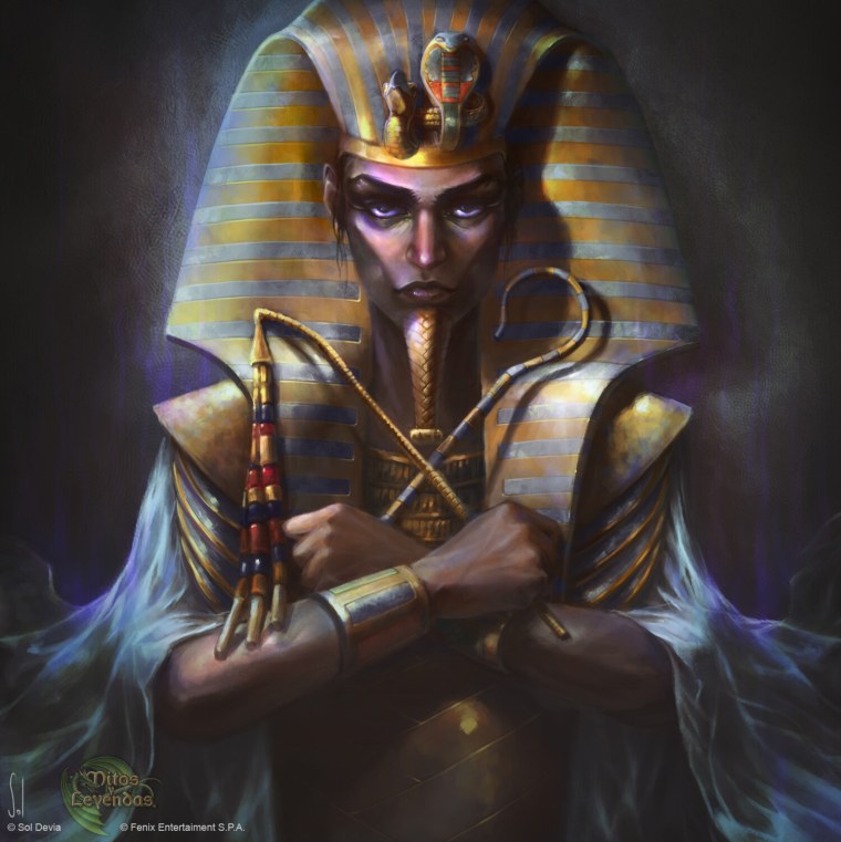 Фараон Тутанхамон арт