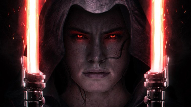 Дарт Реван молния силы