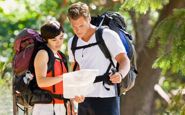 Человек с рюкзаком