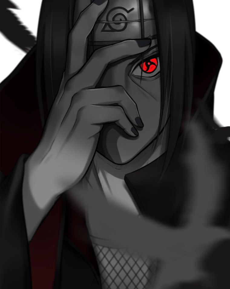 Аниме Наруто Итачи Шаринган