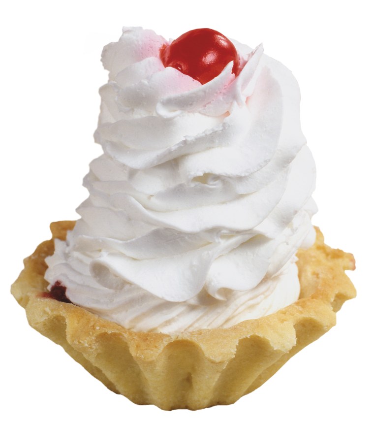 Кондитерские изделия с кремом