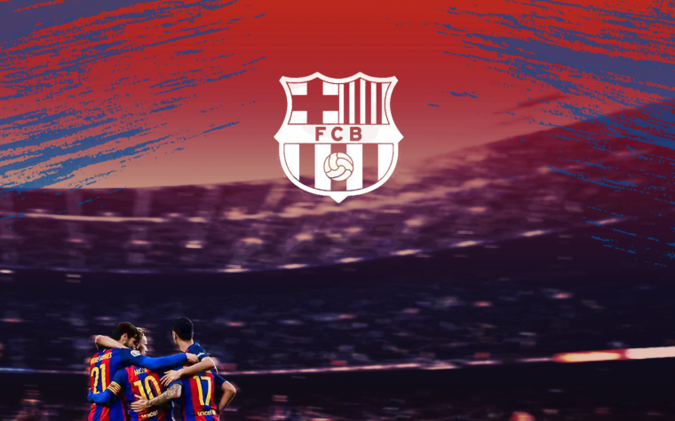 Спортивный фон футбол Барселона