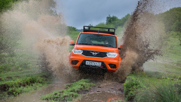 УАЗ Патриот 2020 оффроуд