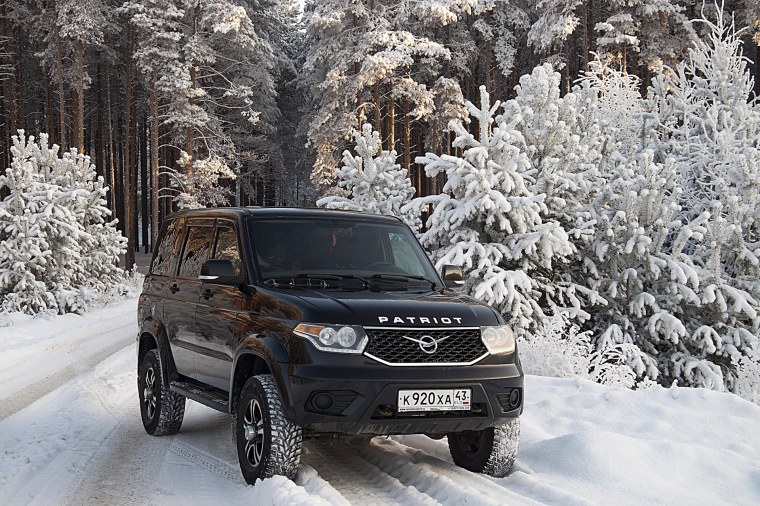 УАЗ Патриот зима 2022