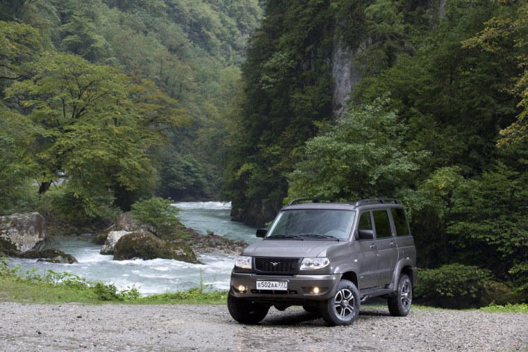 УАЗ Патриот в Абхазии