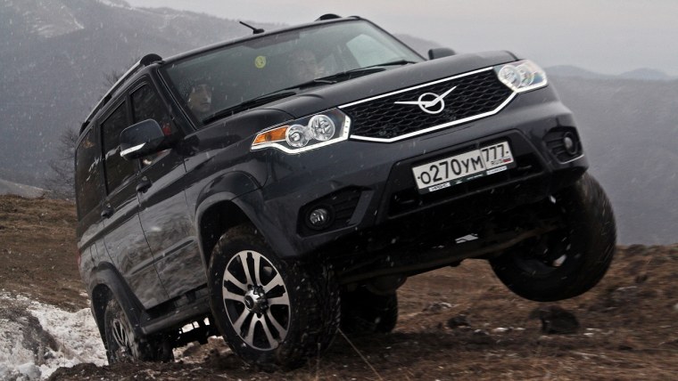 УАЗ Патриот на максималках