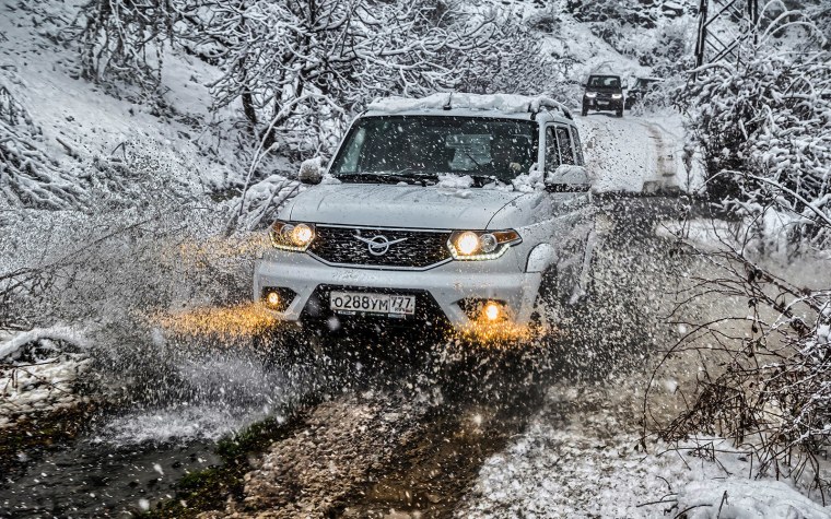 УАЗ Патриот зима