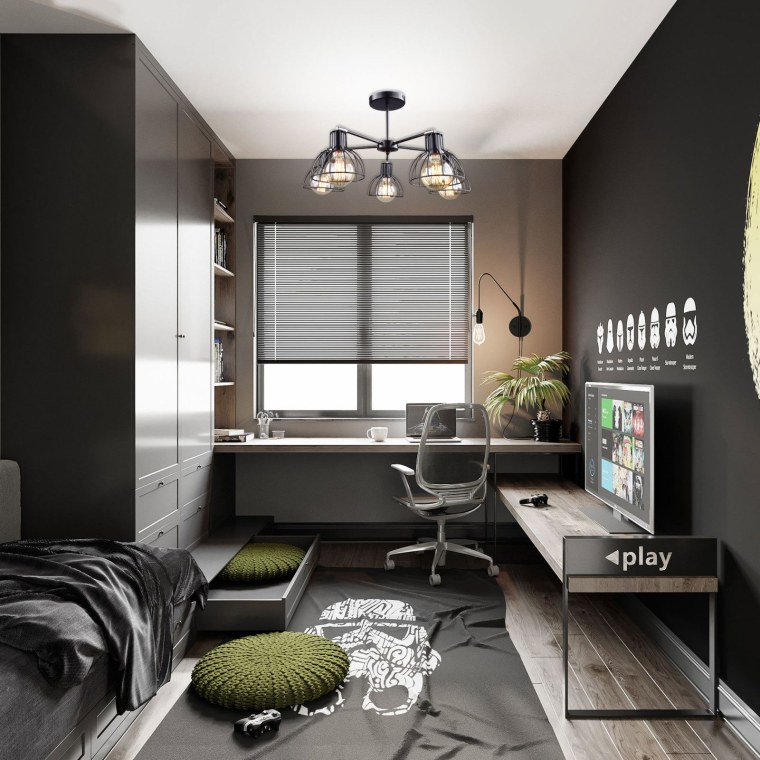 Сердечко черное