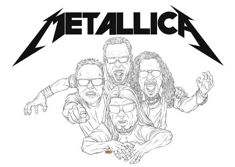 Metallica рисунки