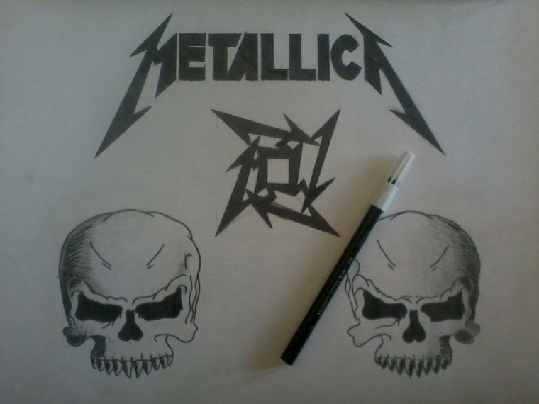 Metallica нарисовать