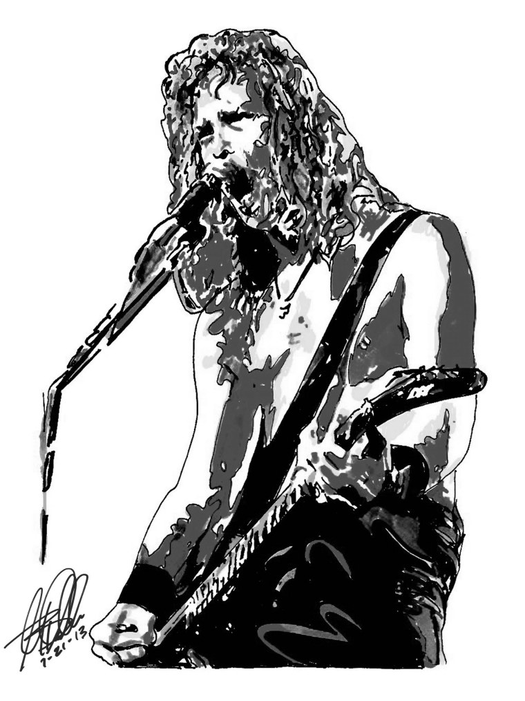 Постеры рок групп металика