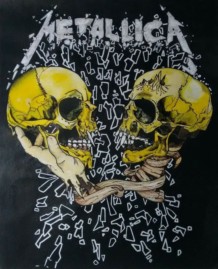 Карикатура на Металлику